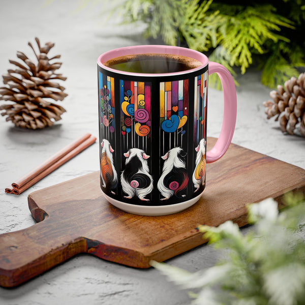 Piggy Butt Lineup - Guinea Pig Mug