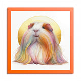 Sun-Blessed Cavy Guinea Pig Framed Art Print – image 2