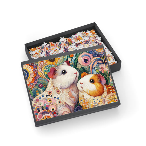 Pop Paisley Piggy Puzzle (96, 252, 500, 1000-Piece)