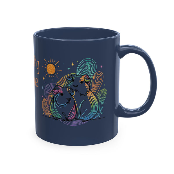 Personalized 'Teresa's Piggy Day' Ceramic Mug - Whimsical Guinea Pig Gift