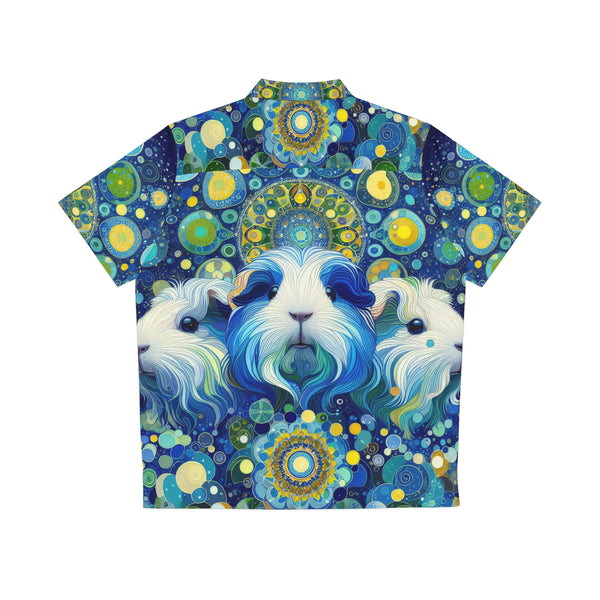 Cosmic Cavy Trinity Hawaiian Guinea Pig Shirt