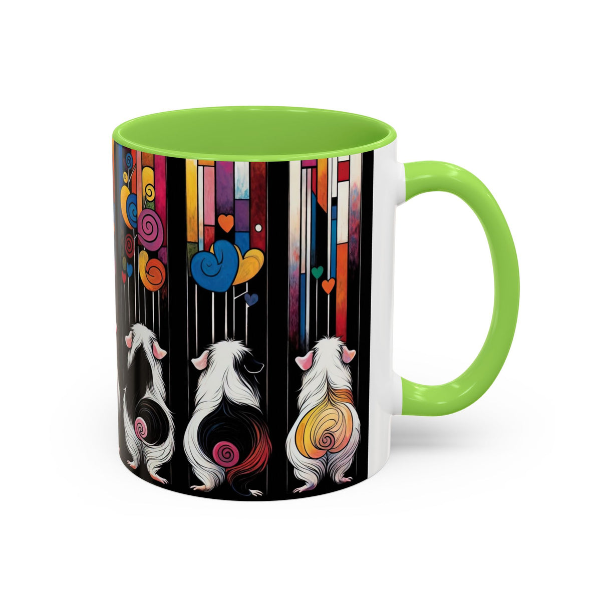 Piggy Butt Lineup - Guinea Pig Mug