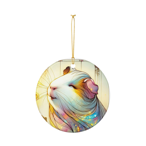 Winter Soltice Guinea Pig Ornament