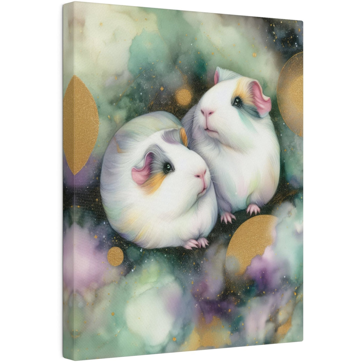 Precious Pig-appeal on Stretched Canvas