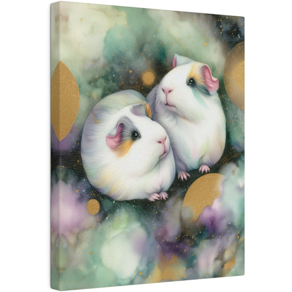 Precious Pig-appeal on Stretched Canvas