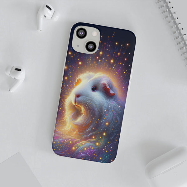 Starlight Wheek Guinea Pig Flexi Phone Case