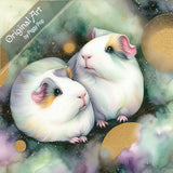 Precious Pig-appeal original art by Piggy Pop