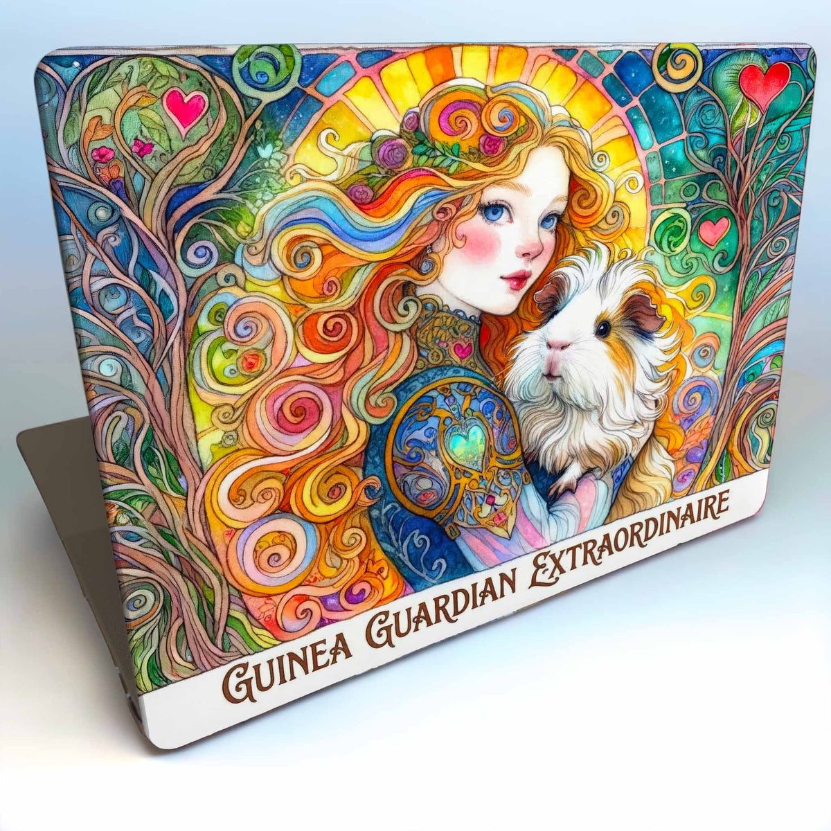 Gorgeous Guardian Guinea Pig Macbook Case