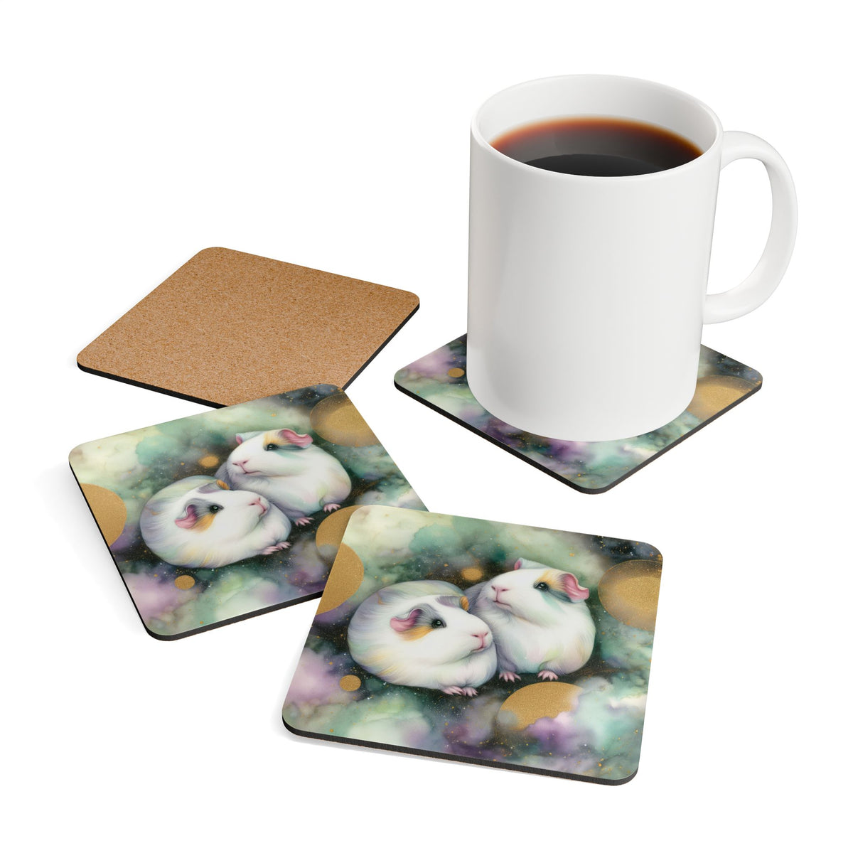 Precious Pig-appeal Coaster Set