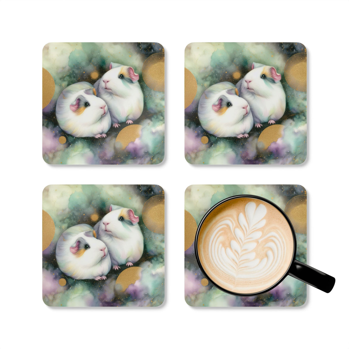 Precious Pig-appeal Coaster Set