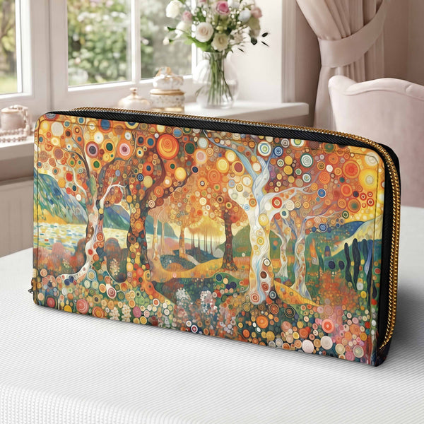 Trees of Life Zippered Wallet