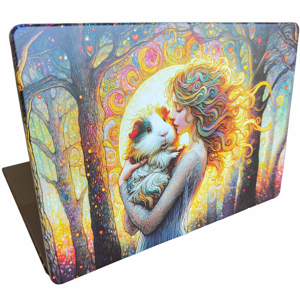 Woodland Grace Guinea Pig Macbook Case