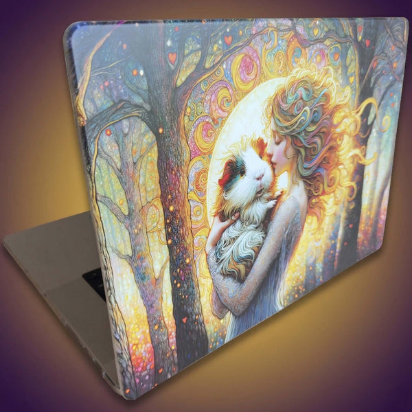 Woodland Grace Guinea Pig Macbook Case